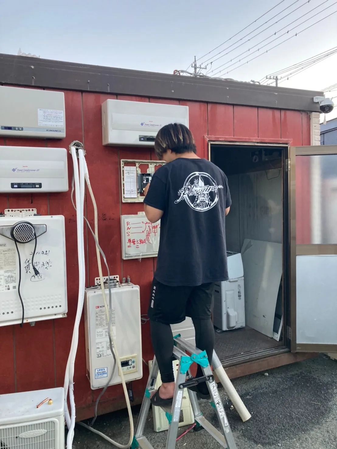 新人さん練習中です